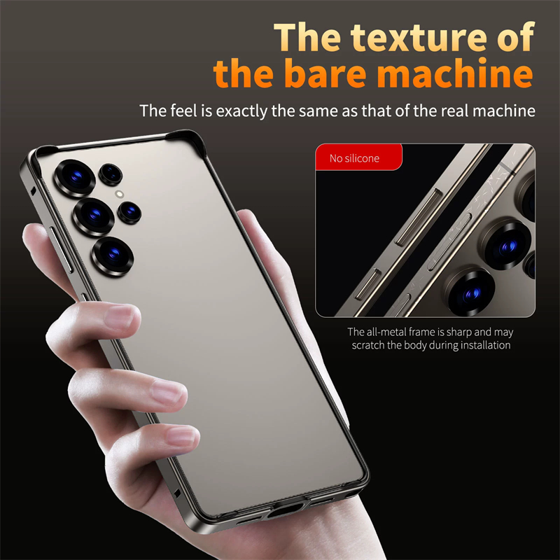 삼성 갤럭시 S25 울트라 S24 플러스 S25울트라  - Metal Bumper Aluminum Frame Case 리뷰 및 가격