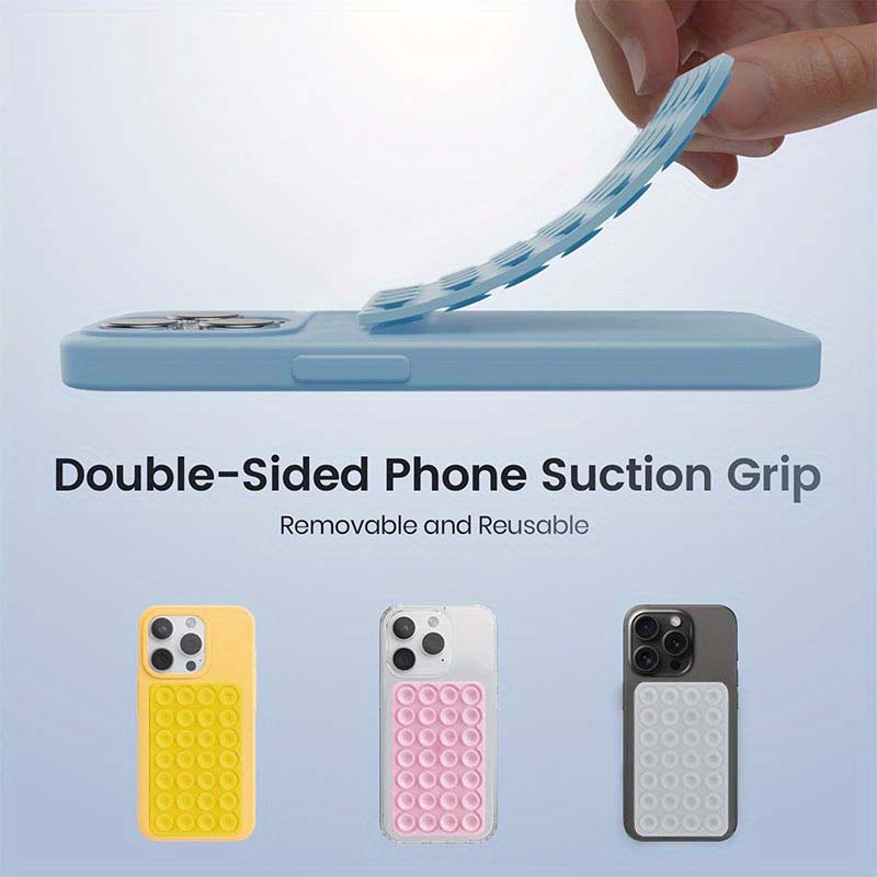 강력한 양면 논핸드 그립이 있는 실리콘 흡착판 휴대폰  - Phone Cases 리뷰 및 가격