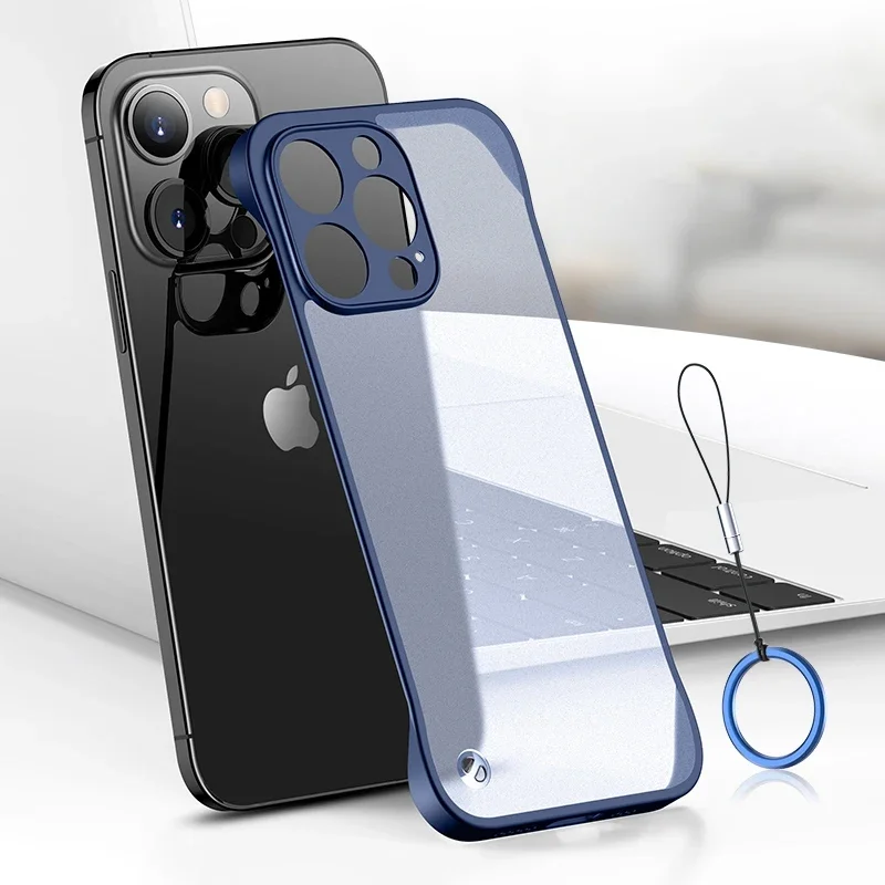 Iphone 16 15 14 Pro Max 울트라 씬  - Ultra Thin Frameless Phone Cover 리뷰 및 가격