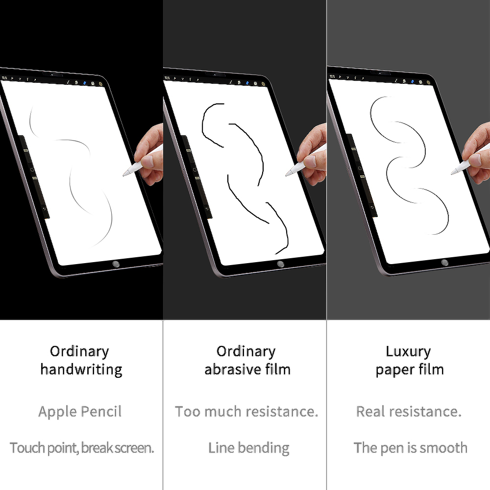 2개입 종이 느낌 필름 PET 눈부심 방지 페인팅 아이 - Matte Anti Glare Screen Protector 리뷰 및 가격