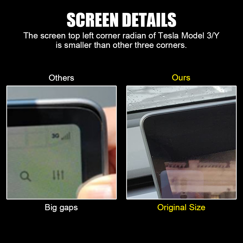 테슬라 모델 3/Y 2021 무광 HD 필름 보호 안티 - Matte Anti Glare Screen Protector 리뷰 및 가격