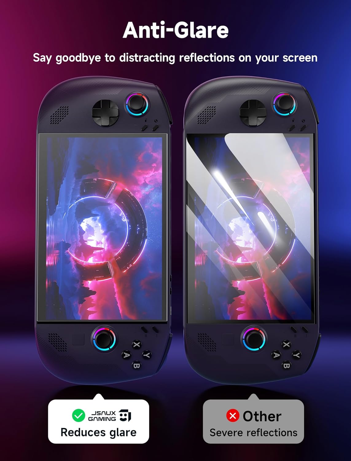 Legion Go S 8인치용 눈부심 방지 화면 보호기 - Matte Anti Glare Screen Protector 리뷰 및 가격